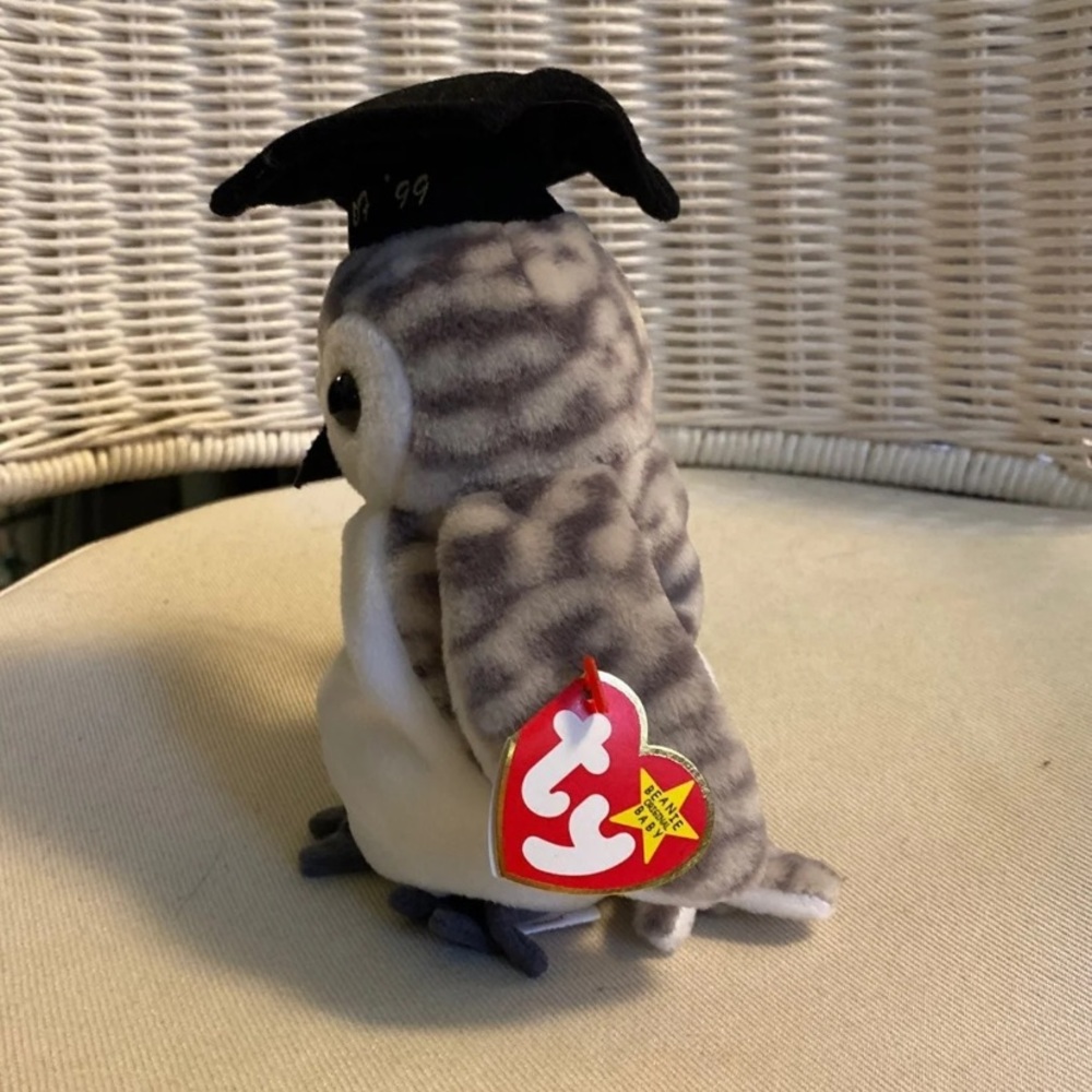 Ty beanie baby wise owl 99’ - Picture 2 of 8